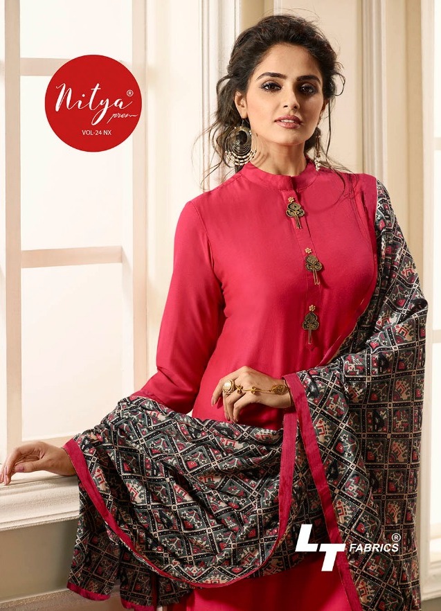 Muslin-kurti with palazzo set – Subhrekha