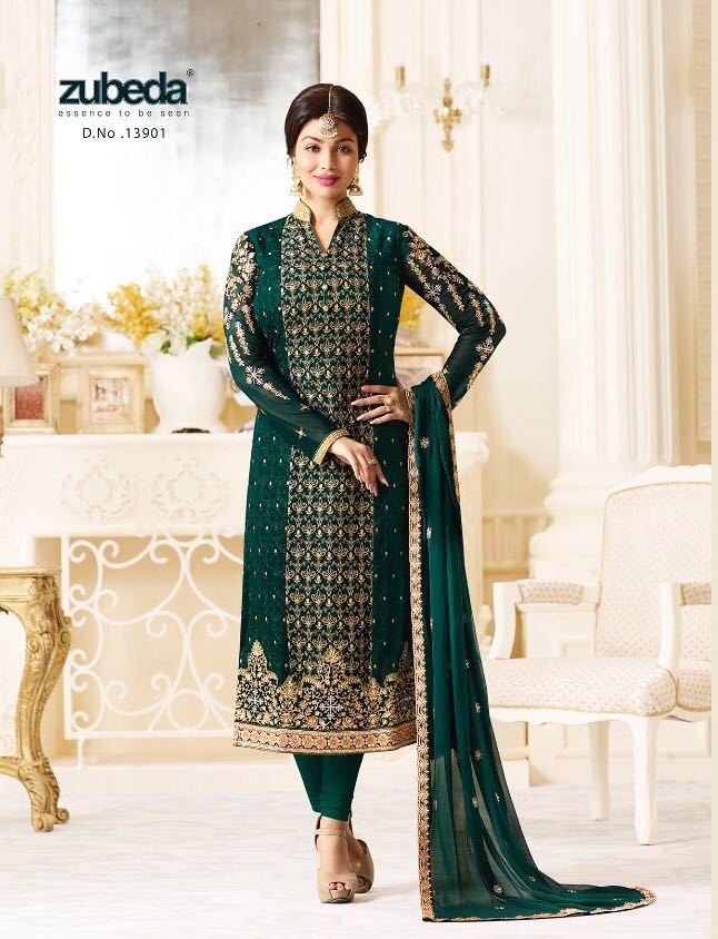 heavy dupatta salwar suit