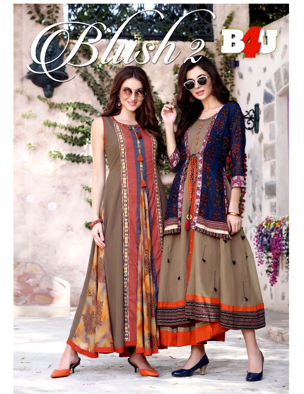 B4U BLUSH VOL 2 Kurtis Wholesaler Sarees