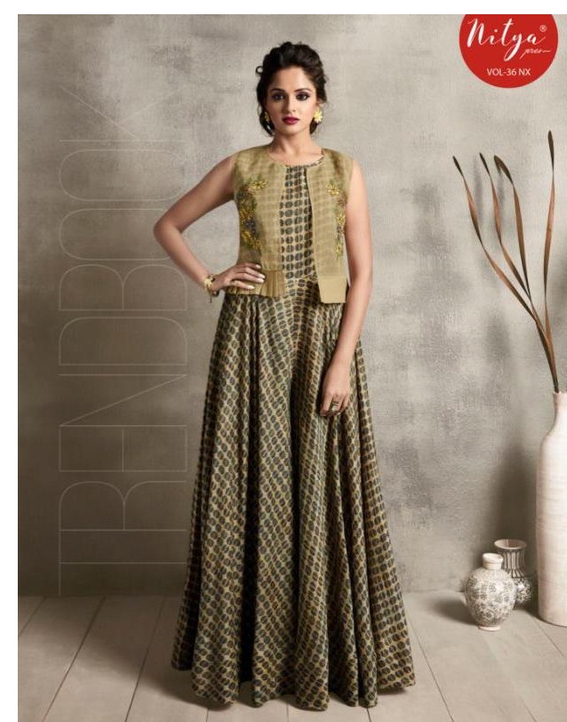 New fancy Gown Style Kurtis at Rs.765/Pcs in jaipur offer by Shivam Exports