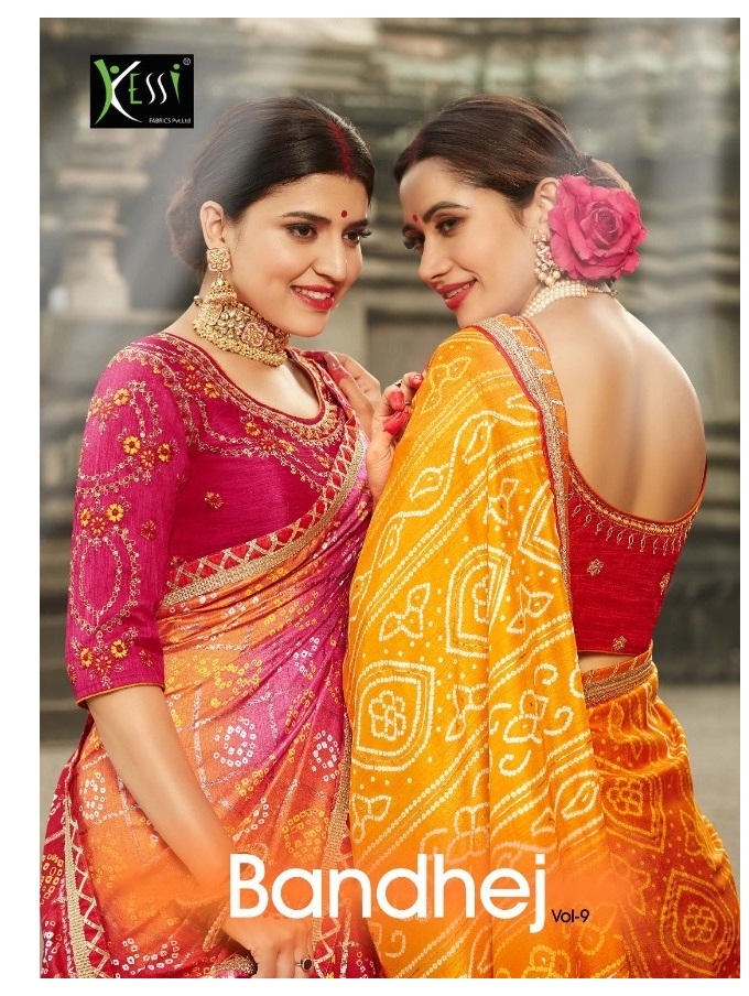 Party Wear Pure Bandhani Patli Silk Saree | Pure Bandhani Silk Saree  Ac203764