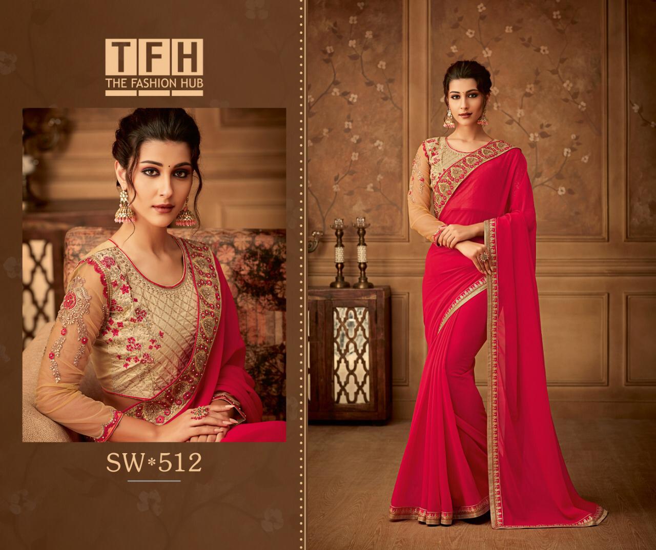 Tfh-Sandalwood-Vol-5-501-518-Series-Party-Wear-Ethnic-Wear-Saree-Collection-15