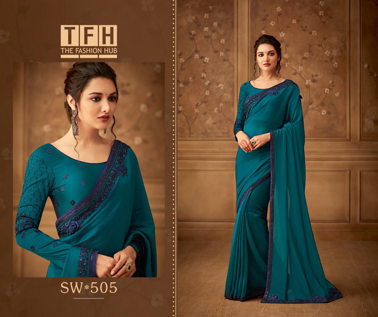 Tfh-Sandalwood-Vol-5-501-518-Series-Party-Wear-Ethnic-Wear-Saree-Collection-17