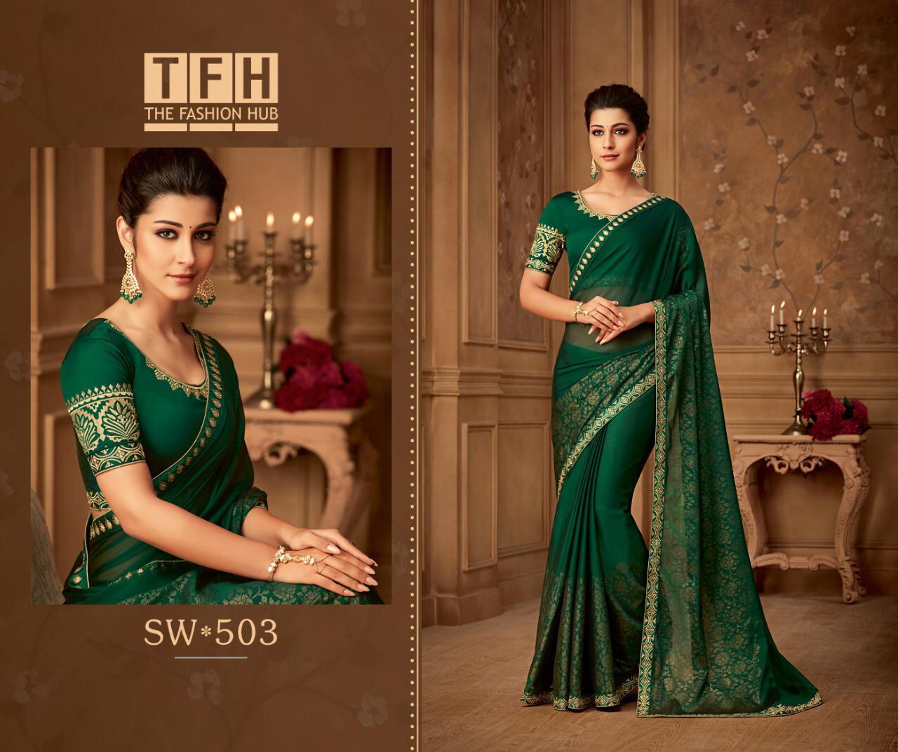 Tfh-Sandalwood-Vol-5-501-518-Series-Party-Wear-Ethnic-Wear-Saree-Collection-4