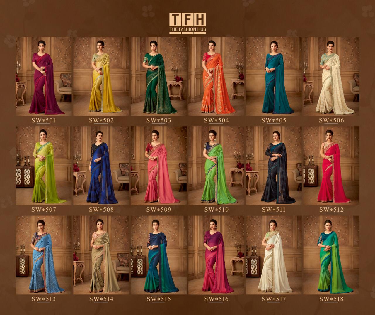 Tfh-Sandalwood-Vol-5-501-518-Series-Party-Wear-Ethnic-Wear-Saree-Collection-8
