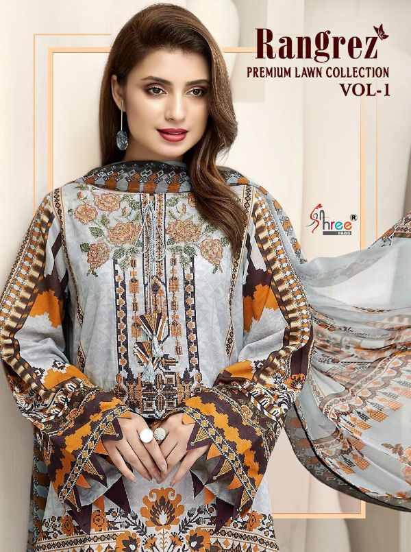 LAIBA AM VOL 96 PAKISTANI KURTI WITH PANT AT WHOLESALE